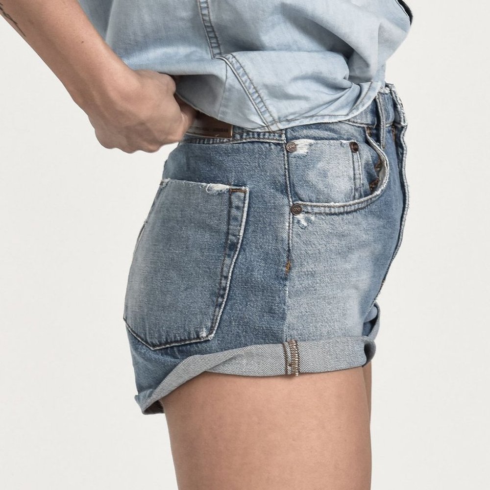 SALE🏃‍ ONE TEASPOON High Waisted Bandits Short 25